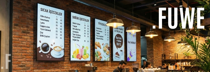 Dijital Menüboard Sistemleri / Dijital Menü Ekran